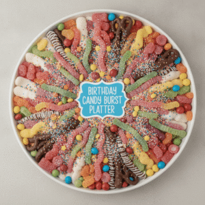 Holiday Snowflake Platter