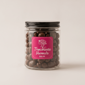 Chocolate Almonds Jar